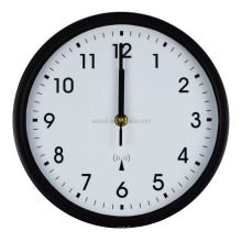 Round Shape wall clock with DCF radio controlled movement